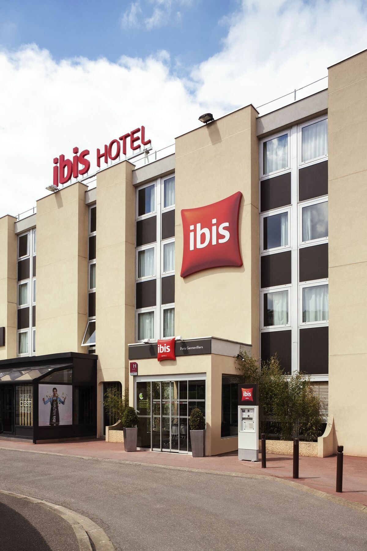 Ibis Paris Gennevilliers Hotel Eksteriør billede